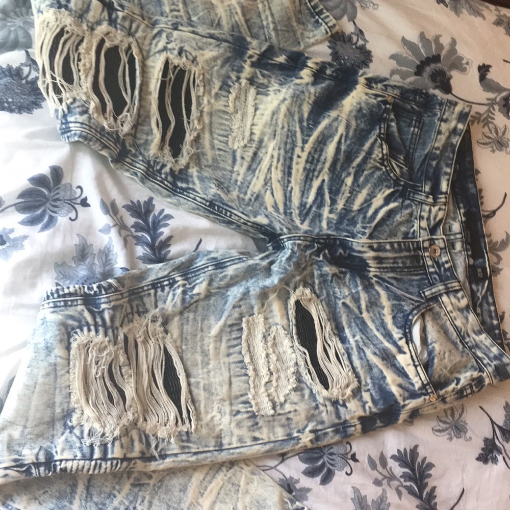 Decibel Ripped/biker jeans - Picture 2 of 3